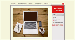 Desktop Screenshot of michaellewin.org